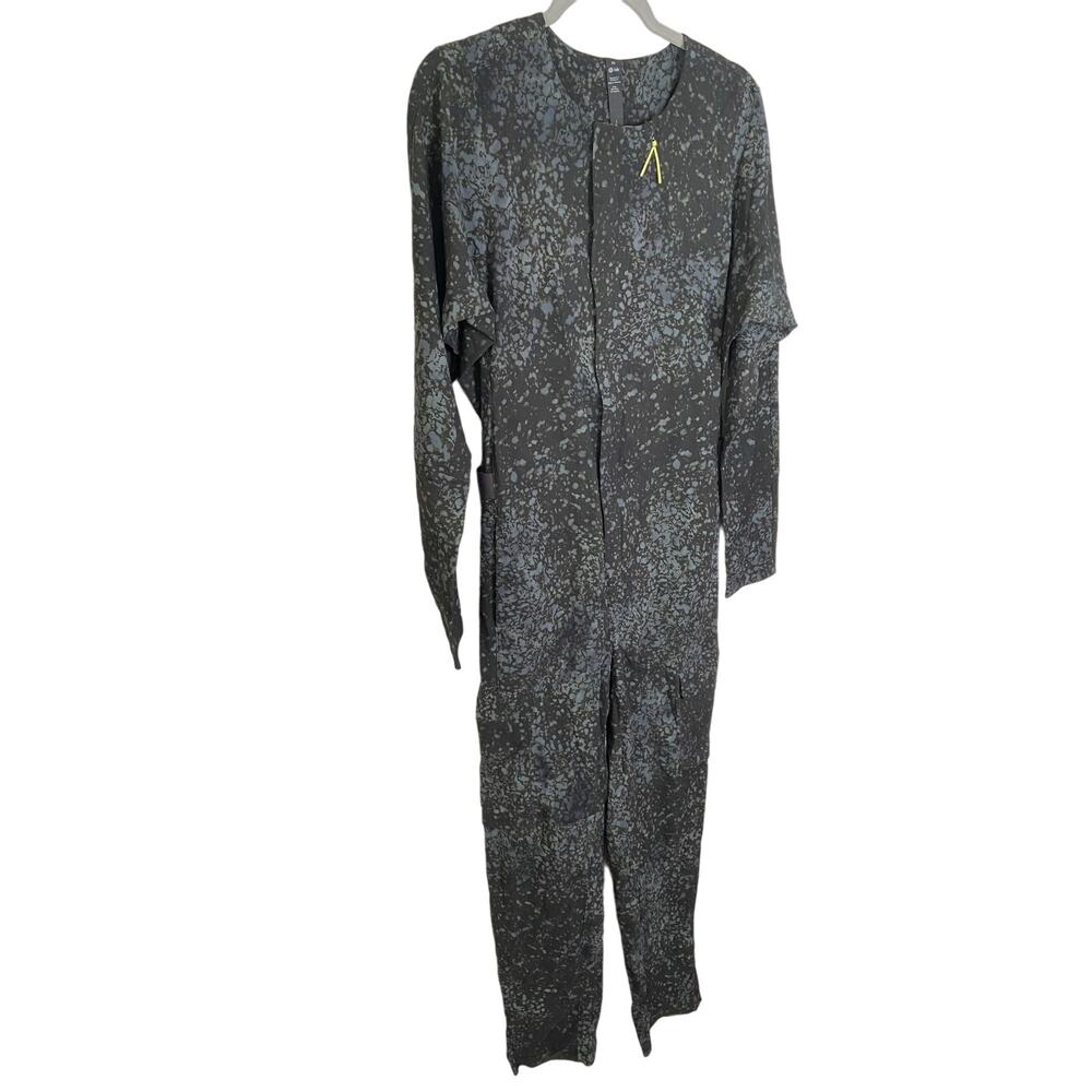 Lululemon LAB Reykur Jumpsuit Long Sleeve Cargo Pockets Paint Splatter Size XS - Picture 3 of 12